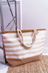 Велика пляжна сумка Shopper Handbag Beige