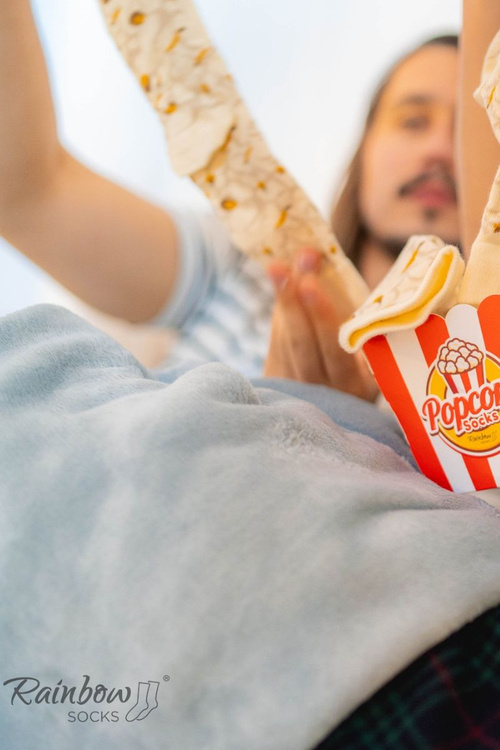 Шкарпетки Rainbow Коробка попкорну 2 Пари