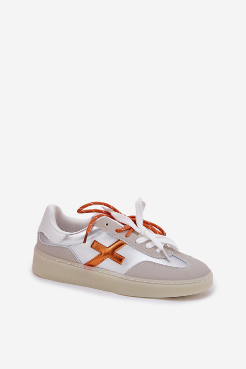 Низькі Жіночі Спортивні Черевики Сріблясті Зелева