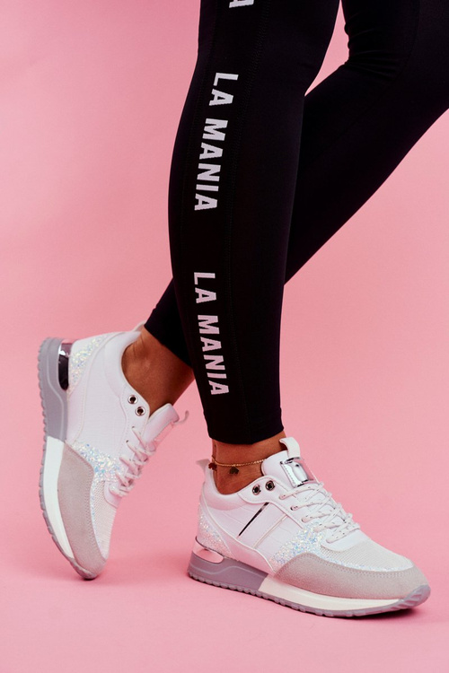 Жіноче спортивне взуття білого кольору Himme