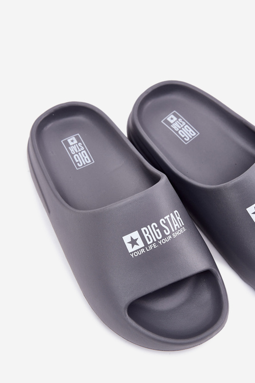 Пінні Чоловічі Сандалі З Логотипом Big Star RR174A013 Сірі