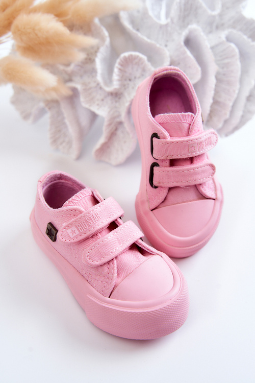 Дитячі класичні кросівки BIG STAR JJ374040 Рожеві