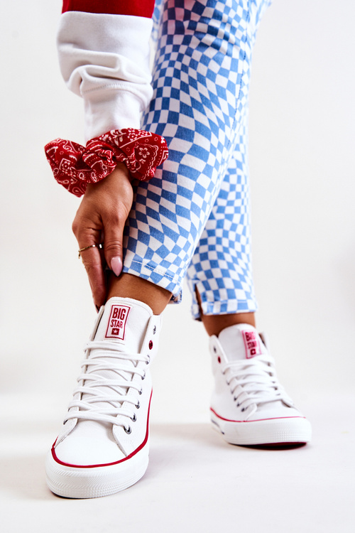 Високі шкіряні кросівки Big Star JJ274132 Білі