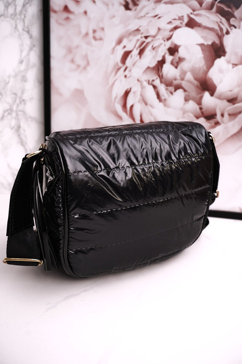 Жіноча сумка з бахромою LAURA BIAGGI Shiny Black