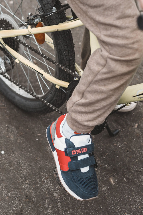 Дитяче спортивне взуття Memory Foam Big Star JJ374256 Темно-синьо-червоний