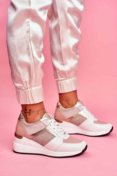 Жіноче спортивне взуття Кросівки White Pink Dillion