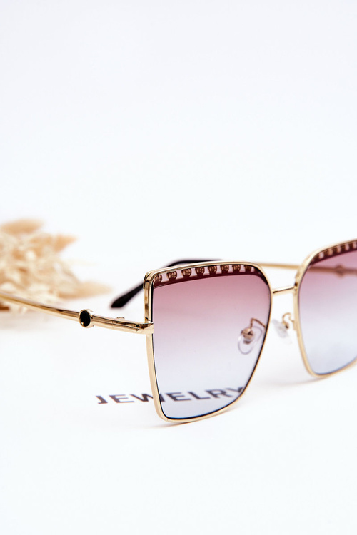 Великі сонцезахисні окуляри Prius V303 Gradient Orange-Blue