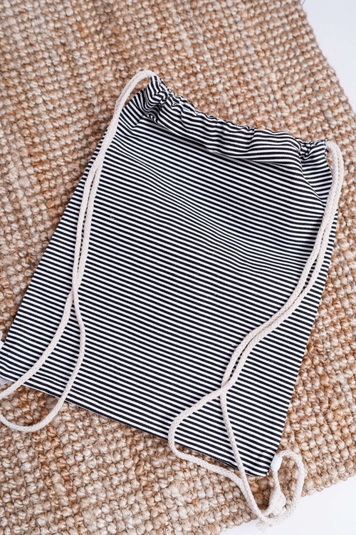 Жіноча темно-синя сумочка Чорна пляжна сумка