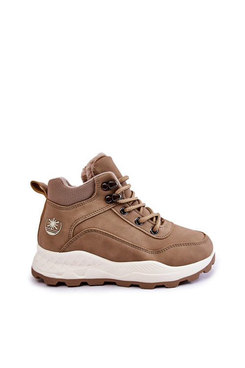 Дитячі теплі черевики Trappers Beige Otto