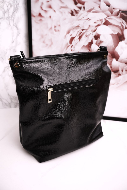 Жіноча сумочка зі знімними лямками LAURA BIAGGI Patent Black