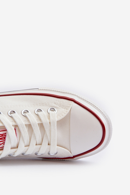 Низькі жіночі кросівки Big Star NN274274 Білі