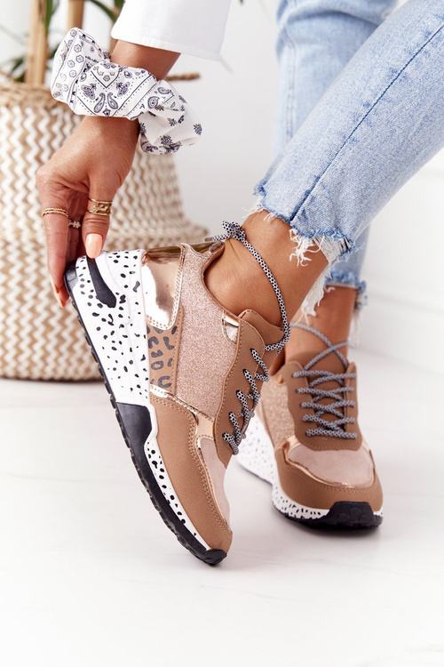 Жіночі кросівки на танкетці Champagne Avery