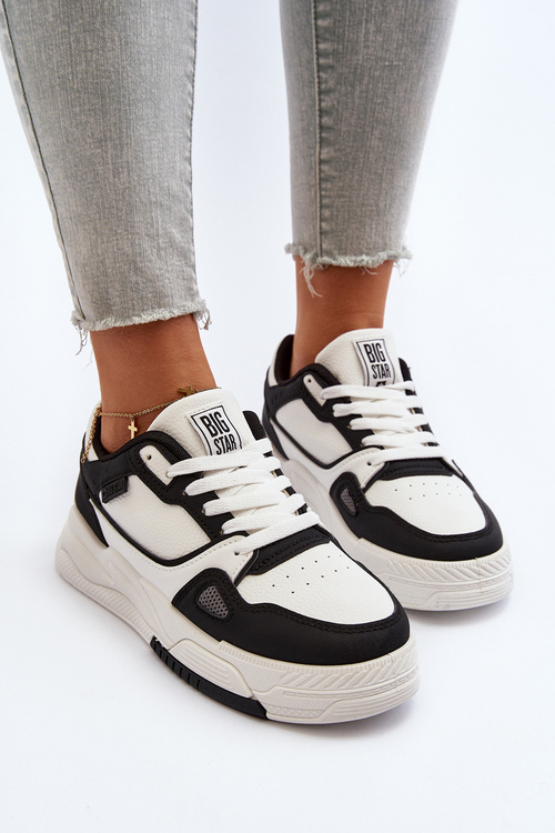 Жіночі кросівки Big Star NN274669 біло-чорні