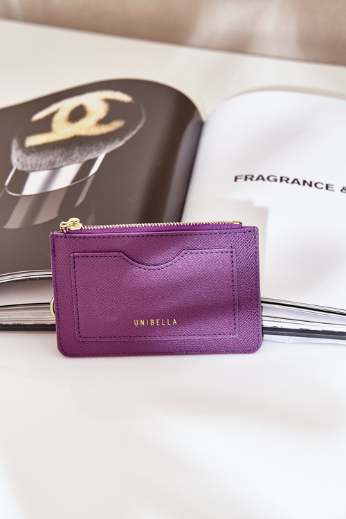 Чохол Для Карт Гаманець Для Жінок З Брелоком Фіолетовий Therinore
