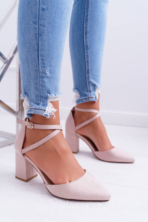 Жіночі туфлі на шпильці Beige Cosmo