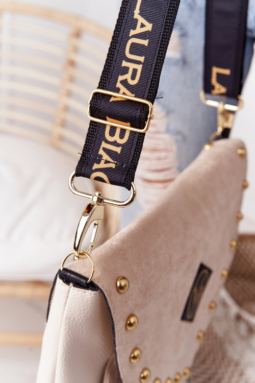 Жіноча сумка з бахромою LAURA BIAGGI Бежева