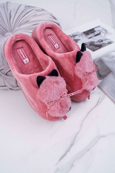 Жіночі піпси з хутряним кошеням Red Kitty