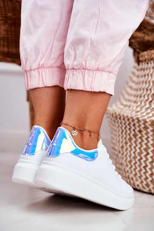 Жіноче спортивне взуття Lu Boo White Metallic Blue Matilda