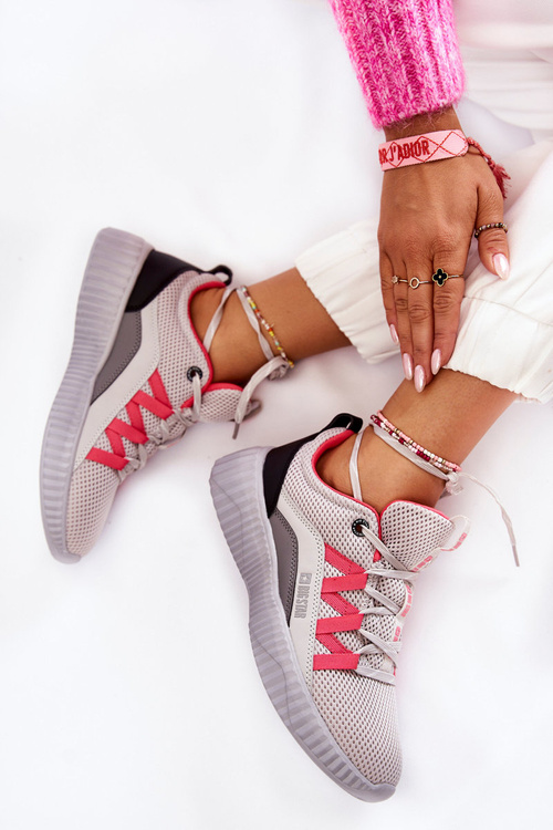 Жіноче спортивне взуття Sneakers Big Star KK274060 Grey