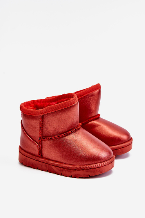 Утеплені дитячі снігові черевики Red Scooby 