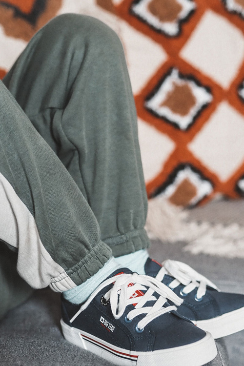 Дитячі низькі кросівки Big Star JJ374173 Темно-сині