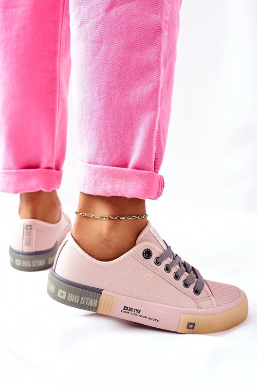 Жіночі шкіряні кросівки BIG STAR II274133 Nude