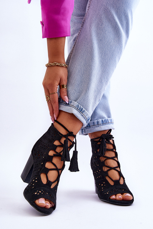 Ажурні чобітки Camel Letya