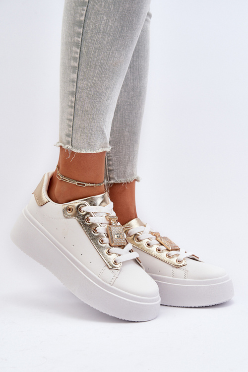 Жіночі кросівки з декором Celedria білі