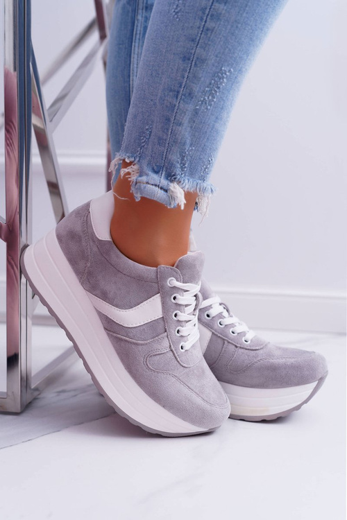 Спортивне жіноче сіре взуття SportFreak