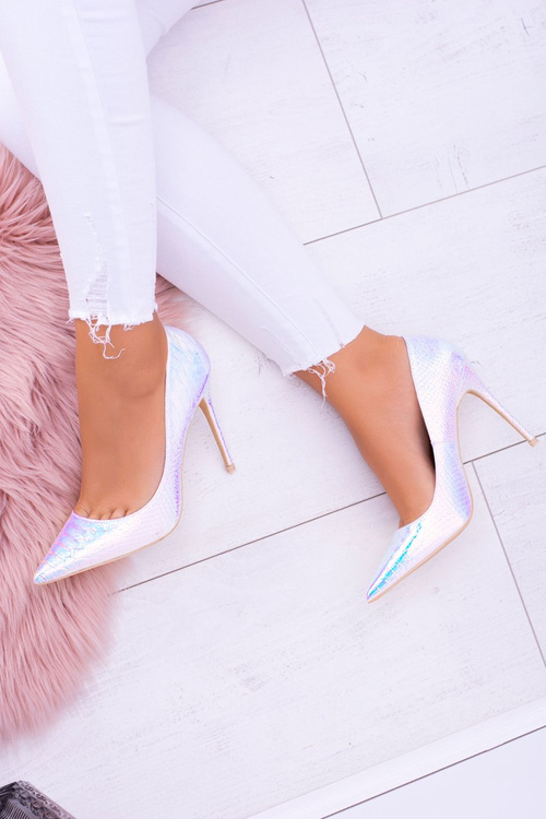 Жіночі туфлі на шпильці Lu Boo Pink Petrol Glam