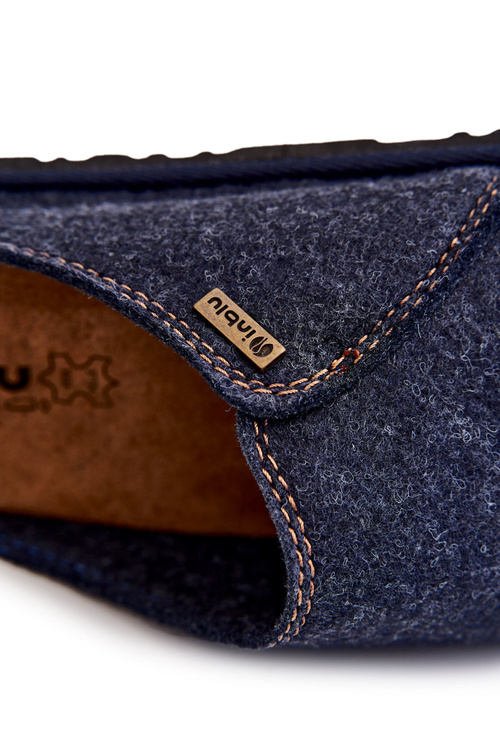 Чоловічі профілактичні тапочки Inblu SI000020 Темно-синій