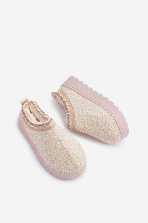 Дитячі Сніговики З Вовною Типу Ягня Світло-бежеві Selathiel