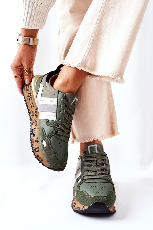 Жіноче спортивне взуття Big Star II274299 Хакі