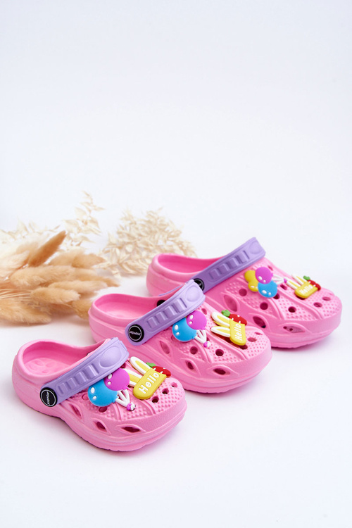 Дитячі поролонові легкі босоніжки Crocs Pink Sweets