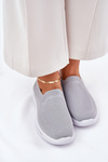 Жіночі Текстильні Сліпони Сірі Adiora