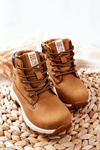 Дитяче трекінгове взуття Big Star II374101 Camel