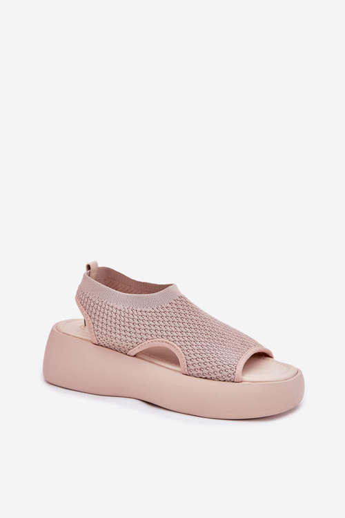 Бежеві Сандалі на Платформі для Жінок Kavira