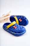 Дитячі тапочки Kroks Cola Befado 159Y101 Темно-синій