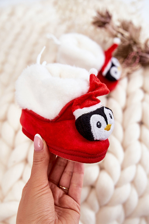 Дитячий теплий Penguin Red 