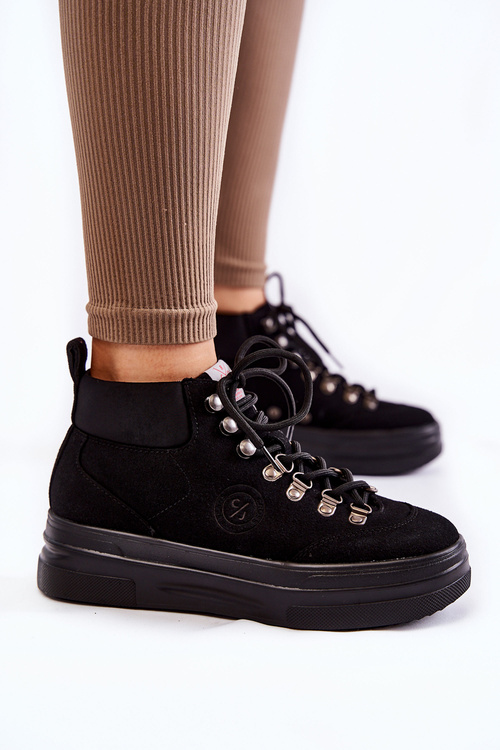 Черевики Cross Jeans KK2R4074C Чорні