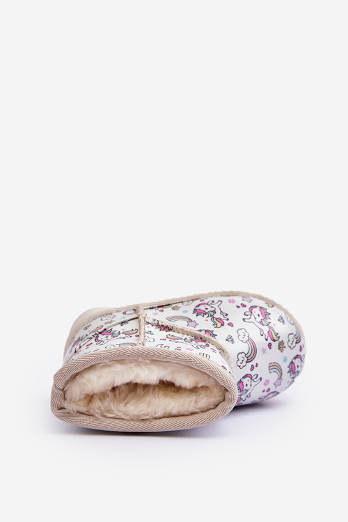 Дитячі сноуборди з малюнком бежеві Elenet