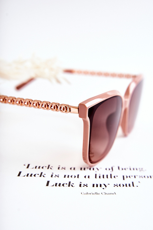 Жіночі сонцезахисні окуляри V130035 Рожеві