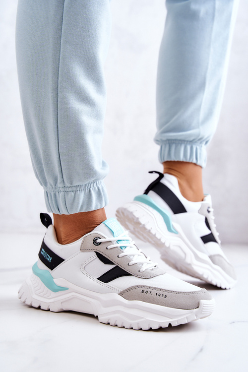 Жіноче спортивне взуття Big Star JJ274A411 біло-чорне