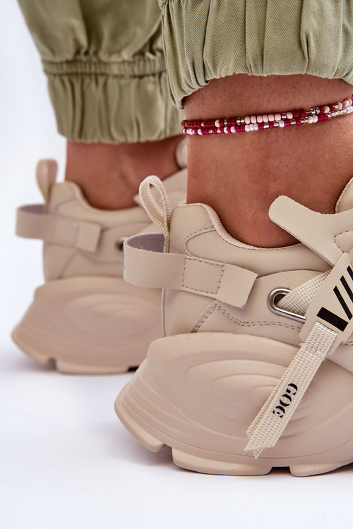 Спортивні кросівки Взуття GOE MM2N4015 бежевий