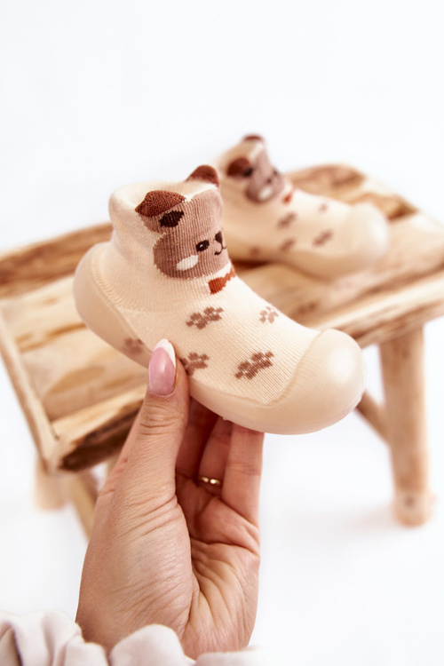 Дитячі тапочки Niechodki Befado 002P037 Бежеві