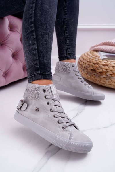 Жіночі високі кросівки Big Star Warm Grey EE274079