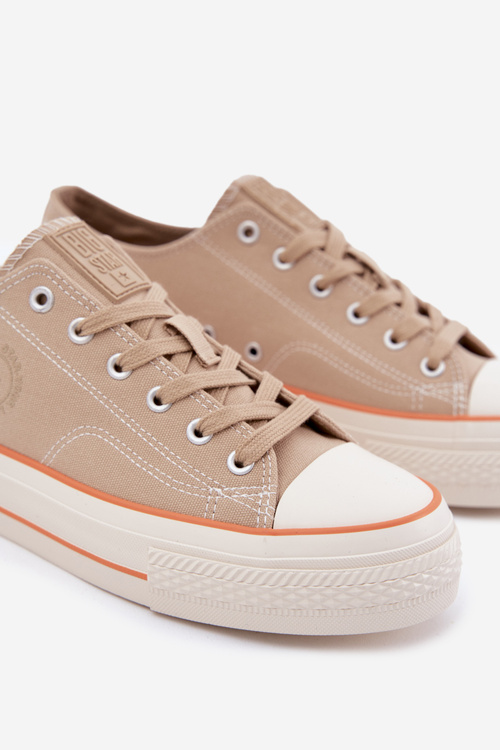 Чоловічі Кросівки На Платформі Big Star RR174323 Бежеві