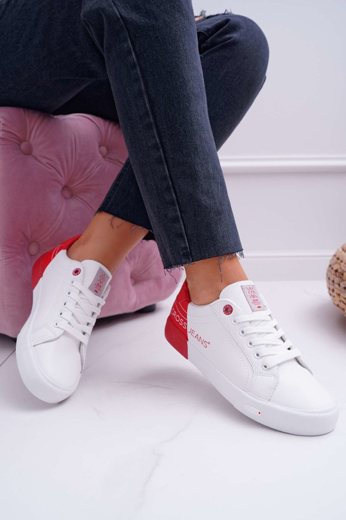 Кросівки жіночі Cross Jeans білі EE2R4016C