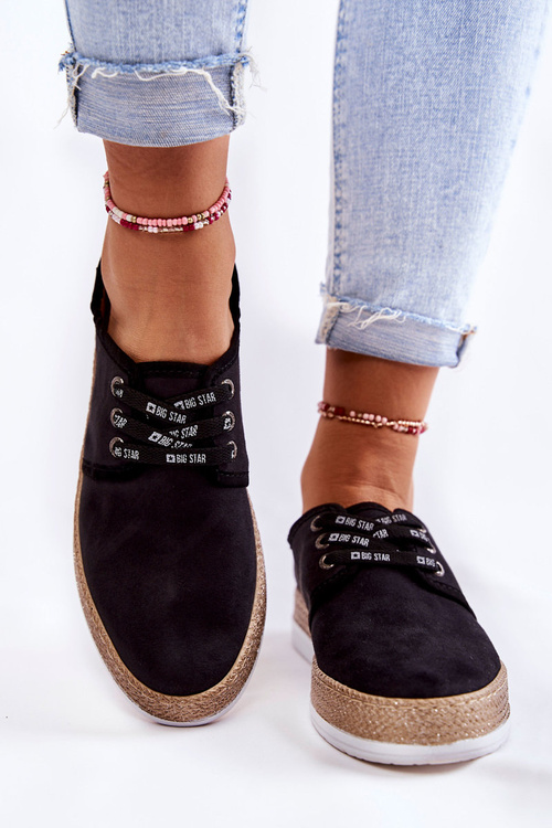 Жіночі низькі кросівки Memory Foam System Big Star KK276004 Чорні