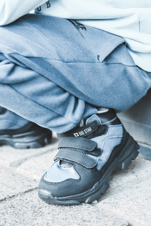 Дитячі снігові черевики Trapper Insulated Navy Big Star MM374172